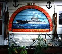  Picture of the Macon painted on the garage of Shipmate and Plankowner Charles Brovdy of Lehighton, Pennsylvania.